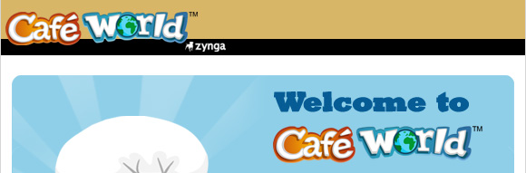 Welcome to Cafe World